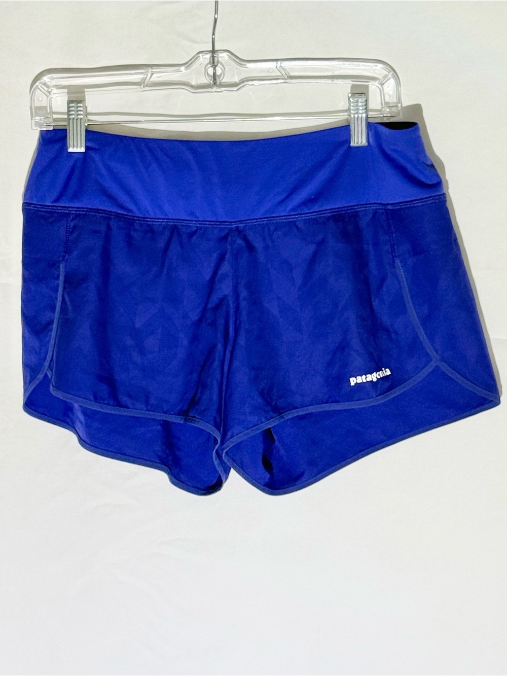 Patagonia Colbalt Blue Women's Athletic Shorts - Size Medium